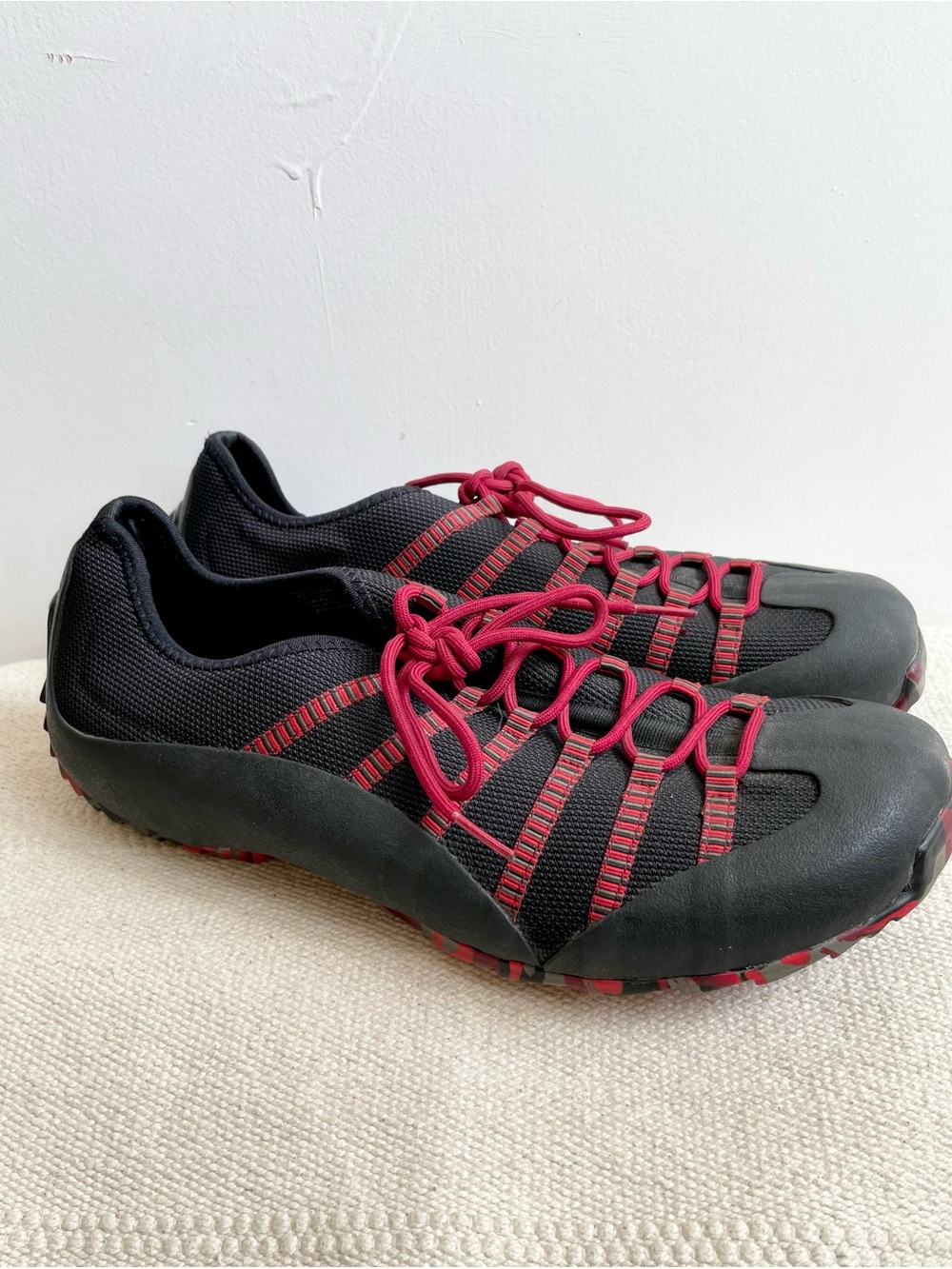 TSUBO Men’s Leather Size 12 Lace Up Driving Sneakers Camper Style Gorpcore
